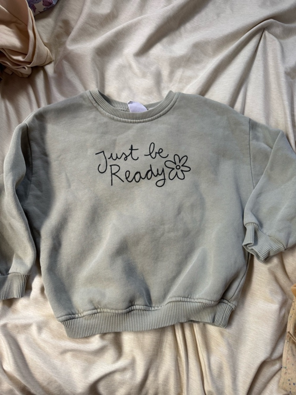 Zara "Just Be Ready" Sweatshirt